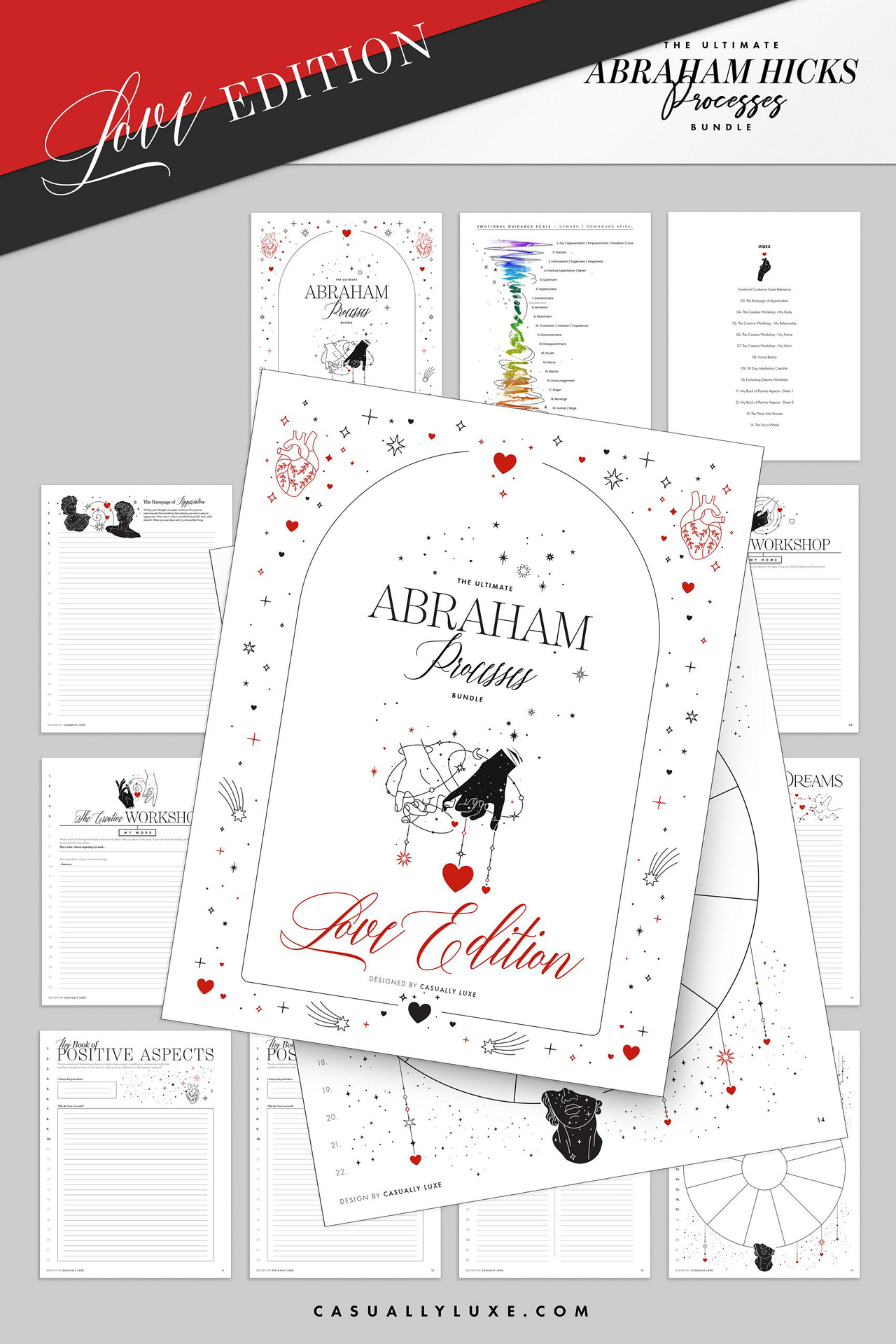 Attract LOVE Abraham Hicks Journal Bundle | CasuallyLuxe